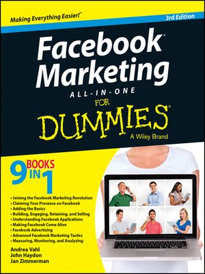 cover image of Facebook Marketing All-in-One for Dummies
